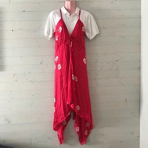 Sumi Ware Designs Floral Hawaiian Dress